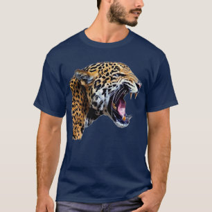 T-shirt Jaguar - Chat sauvage