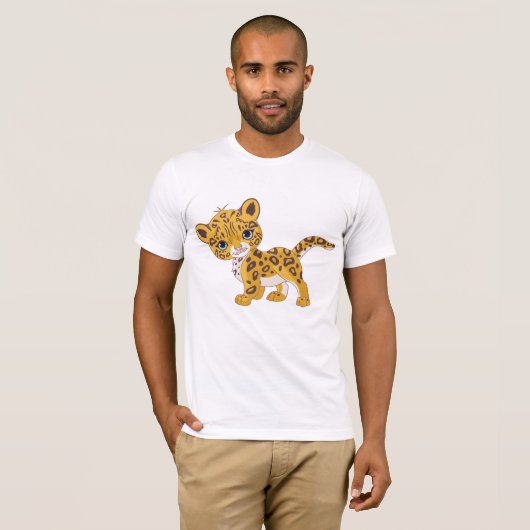T-shirt Jaguar Cub Mens (Devant entier)
