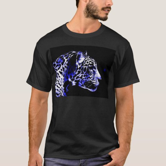 T-shirt Jaguar de nuit (Devant)