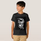 T-shirt Jaguar noir (Devant entier)