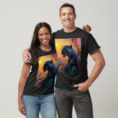 T-shirt Jaguar noir (Unisexe)