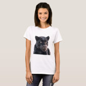 T-shirt Jaguar noir (Devant entier)
