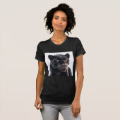 T-shirt Jaguar noir (Devant entier)