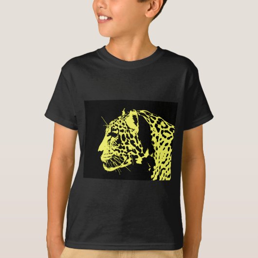 T-shirt Jaguar Pop Art (Devant)