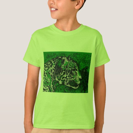 T-shirt Jaguar Pop Art (Devant)