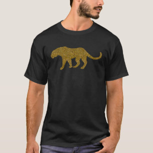 T-shirt Jaguar Pour Femmes Fille Panther Animal