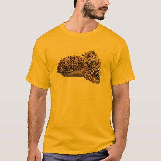 T-shirt Jaguar sauvage (Devant)
