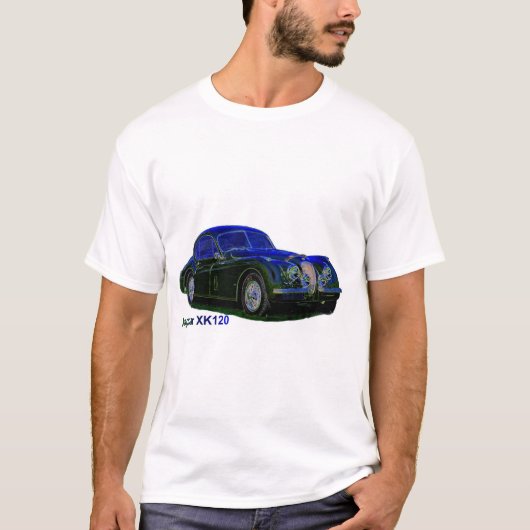 T-shirt Jaguar XK120 (Devant)
