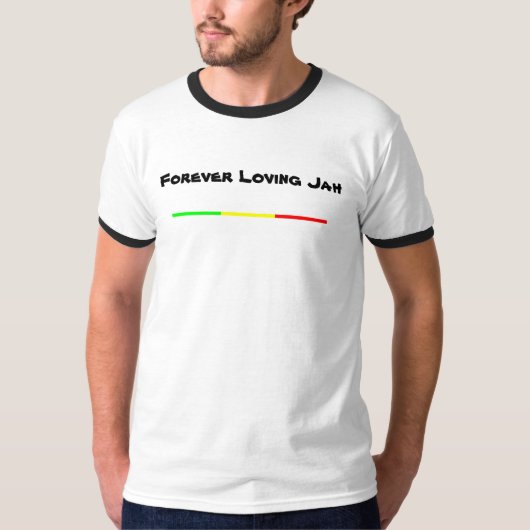 T-shirt Jah aimant pour toujours (Devant)