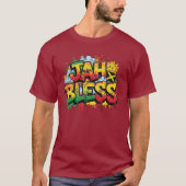 T-shirt Jah Bless Reggae (Devant)