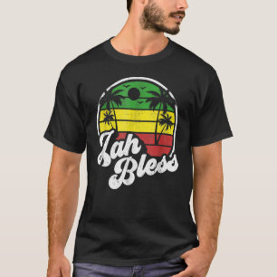 T-shirt Jah Bless Vintage Jamaïque Reggae Jamaïcaine Vacan
