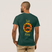 T-shirt Jah King (Dos entier)