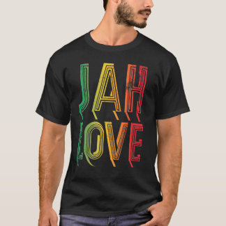 T-shirt Jah Love For Reggae Rasta