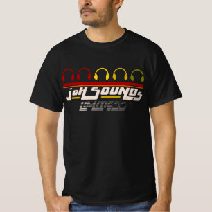 T-shirt Jah sonne musique reggae écouteurs
