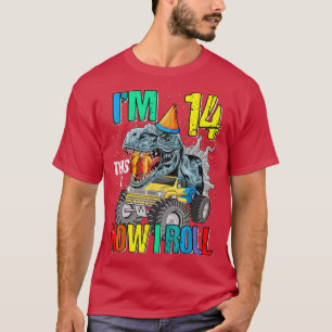 T-shirt J'ai 14 ans C'est comme ça que je roule Monster Tr