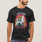 T-shirt J'Ai 18 Ans Et Llamazing Alpaca Llama 18E (Devant)