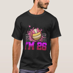 T-shirt J'Ai 26 Joueur De Volley-Ball 26E