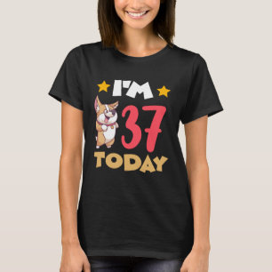 T-shirt J'ai 37 ans aujourd'hui