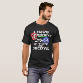 T-shirt J'ai 3 reins une transplantation de rein drôle (Devant entier)