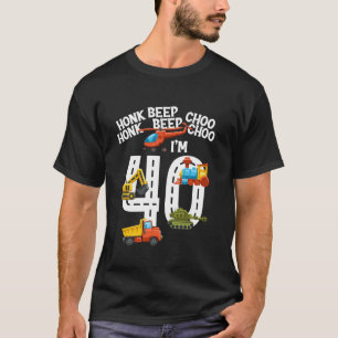 T-shirt J'ai 40e anniversaire Camions Cool de plus de 40 a