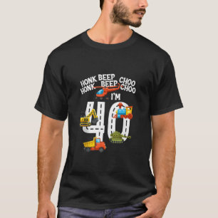 T-shirt J'ai 40e anniversaire Camions Cool de plus de 40 a