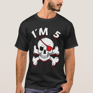 T-shirt J'ai 5 ans Anniversaire Célébrant 5ème Anniversair