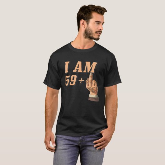 T-shirt J'Ai 60 Ans (Drôle 60E Anniversaire Présent ) (Devant entier)