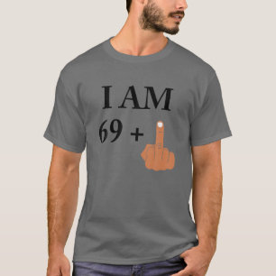 T-shirt J'ai 69 ans plus 1 drôle 70e anniversaire 1950 195