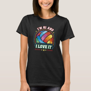 T-shirt J'ai 81 ans et j'aime ça Volleyball Sports 81e Nai