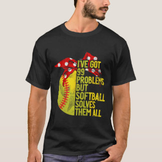 T-shirt J'ai 99 problèmes mais Softll les résout tous