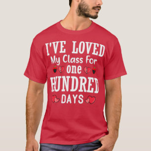 T-shirt J'ai adoré ma classe pendant 100 jours de l'école