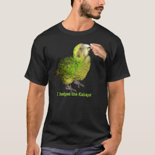 T-shirt J'ai aidé le Kakapo !