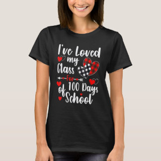 T-shirt J'ai aimé ma classe pendant 100 jours d'école 100è