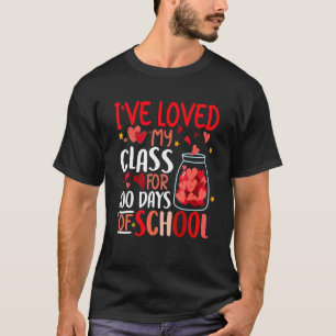 T-shirt J'Ai Aimé Ma Classe Pendant 100 Jours D'École Drôl