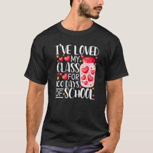 T-shirt J'Ai Aimé Ma Classe Pendant 100 Jours D'Enseignant