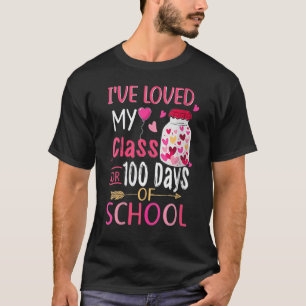 T-shirt J'ai aimé Ma Classe Pour 100 Jours D'École 100e D
