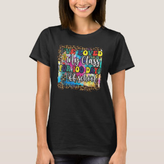 T-shirt J'ai aimé ma classe pour 100 jours d'école 100e j