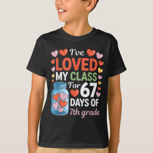 T-shirt J'ai aimé mon Cl pendant 67 jours de la Saint-Vale