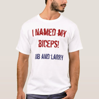 T-shirt j'ai appelé mon biceps !