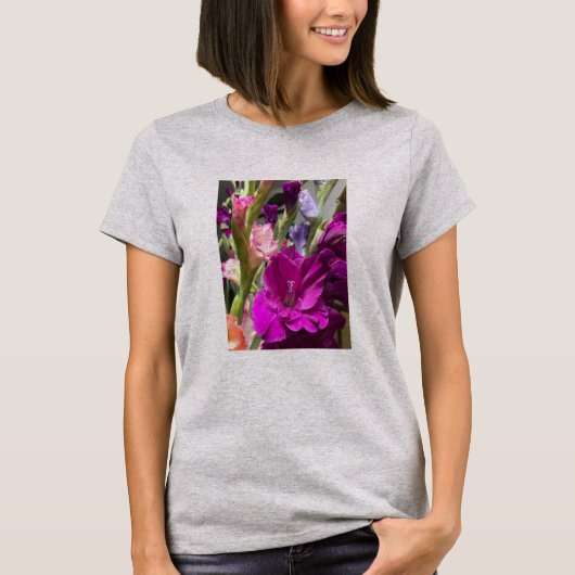 T-shirt J'ai apporté des fleurs ! (Devant)