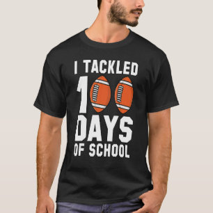 T-shirt J'Ai Attaqué 100 Jours De Football Scolaire 100E J
