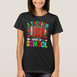 T-shirt J'Ai Attaqué 100 Jours De Football Scolaire 100E J