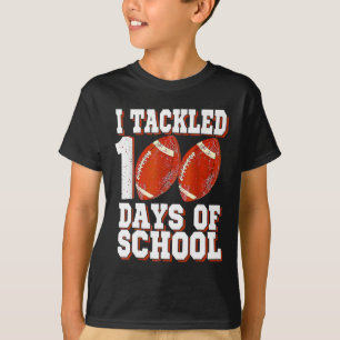 T-shirt J'Ai Attaqué 100 Jours De Football Scolaire 100E J