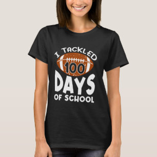 T-shirt J'Ai Attaqué 100 Jours De Football Scolaire 100E J