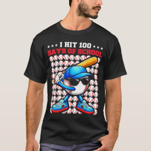 T-shirt J'ai atteint 100 jours d'école Funny Joueur de bas