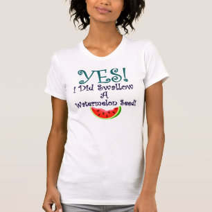 T-shirt J'ai avalé une graine de pastèque