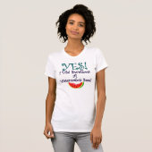 T-shirt J'ai avalé une graine de pastèque (Devant entier)