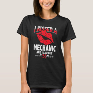 T-shirt J'Ai Baisé Un Mécanicien Et J'Aime Qu'Il Soit Bes