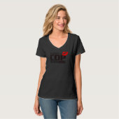 T-shirt J'Ai Baisé Un Policier Et J'Ai Aimé Ça Femme Polic (Devant entier)
