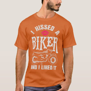 T-shirt J'Ai Baisé Un Vélo Et J'Ai Aimé Ça Drôle Moteur De